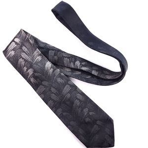 Vintage | Wembley Grey Black Formal Tie